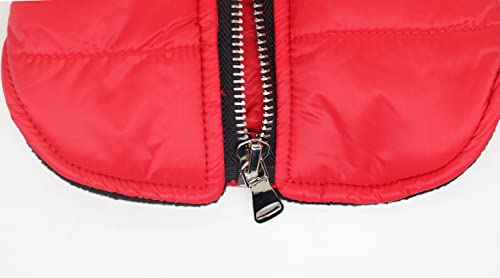 Welpen Wintermäntel Kleine Hundemantel Wasserdichte Hundejacken Welpenjacke Mäntel für kleine Hunde XS Leichte isolierte Bomberjacke