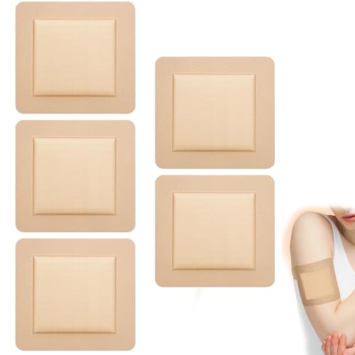 5 tiritas de silicona, ideales para protección de heridas y puntos de presión, transpirables y agradables para el uso diario