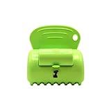 Doodyskupar Portable Pooper Scooper with Bag Holder, 7 oz Lightweight Clawed Scoop, One‑Handed Operation & Leash Clip, Fits Small–Large Dogs, Waste Bags Included