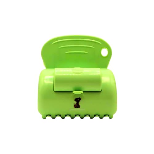 Doodyskupar Portable Pooper Scooper with Bag Holder, 7 oz Lightweight Clawed Scoop, One‑Handed Operation & Leash Clip, Fits Small–Large Dogs, Waste Bags Included