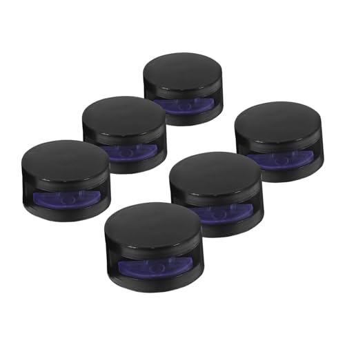 OSALADI 6個浴室用鏡固定クリップ 厚ガラス対応フレームレスミラー用合製クランプホルダー 腐食防止属仕上げで簡単取付 シャワーや家具用ガ