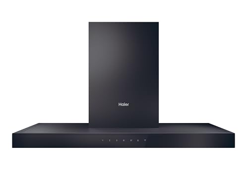 Campana extractora 90cm Haier I-Link HATS9CBS4BWIFI con 5 velocidades y frontal de acero inox