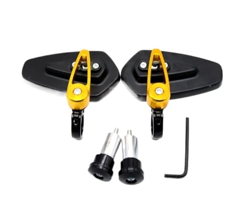 Rétroviseurs Moto Universels en Aluminium pour Guidon TMAX et YZF R15