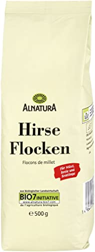 Alnatura Bio Hirseflocken, 6er Pack (6 x 500 g)