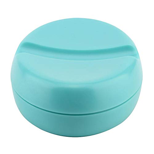 Magnetic Sewing Pin Cushion Multi-Function Magnetic Pin Sewing Tools No Storage Box DIY Leather Accessory(Blue)