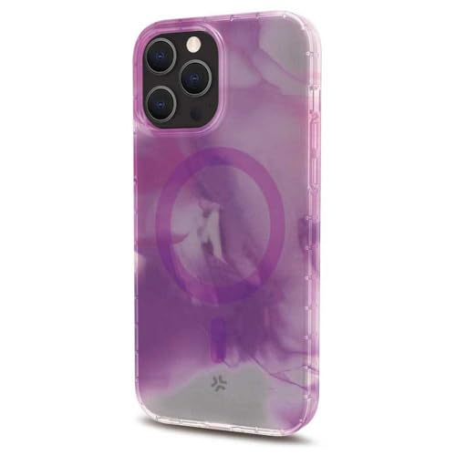 Coque violet transparent iPhone 15 Pro Celly silicone rigide - 4
