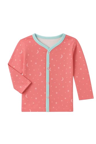 Image of EIO New Born Baby Clothes 0 | Soft Cotton Jablas for New Born | Front-Open Baby Tees for Boys & Girls Pack of 3 Newborn Clothing Set