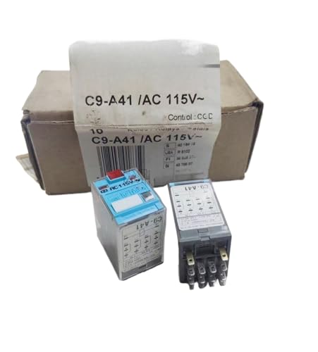Relais électromagnétique C9-A41 AC115V 14 broches pour armoire électrique de commande
