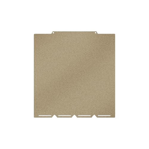 PEI Build Plate for Snapmaker U1 3D Printer, 276x293mm 0.8mm Thick Double-Sided Gold Textured PEI Magnetic Flexible Spri