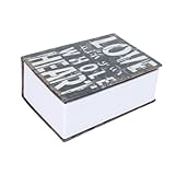 Veel gebruikt: Home Dictionary Diversion Safe Lock Box is zeer geschikt voor het opbergen van waardevolle persoonlijke spullen zoals munten, bankkaarten, ID-kaarten, certificaten, sieraden, enz.