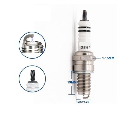 Bougies d'allumage D8RTI DR8EA D8EA DR8EIX DPR8EA-9 en boîte