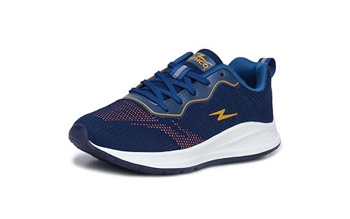 Image of ATHCO Mens Akron Running Shoe's for Man Comfortable Men's Sports Shoe's with Memory Foam Cushioned Insole Sports Shoes for Men Running Walking Lightweight Gym Shoe for Men Comfortable Stylish & Casual Walking Shoe for Man Anti Slip Gym Footwear