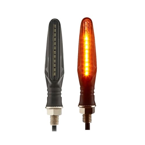 Clignotants LED pour motos avec lumière clignotante 335SMD et système étanche 2Pcs