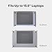 MOFT Laptop Stand for Desk, Stick-On Computer Stand with Dual-Angle, Ergonomic Laptop Riser Holder for Travel, Foldable & Portable MacBook Stand Fits 11.6