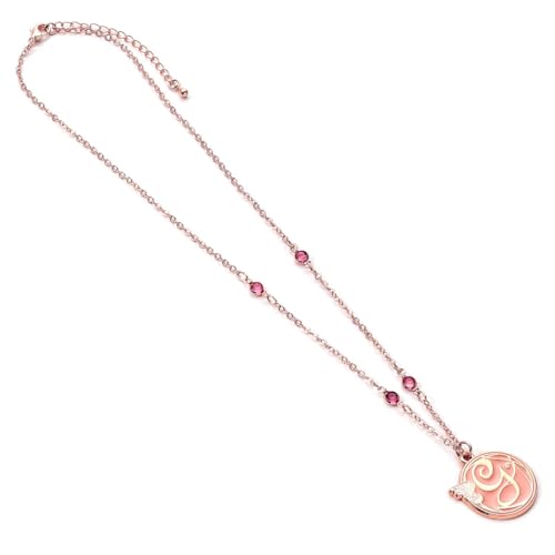 WICKED Glinda Logo Necklace Rose Gold, One Size, Zinc alloy - 93% zinc + 3% copper + 4% aluminum, No Gemstone4