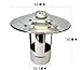 KAVERN Chimney Cowl Cap Tool, Stainless Steel Cowl with Bird Guard Chimney Pot Cap High Top High Top Top All Purpose Chimney Cowl(150mm)