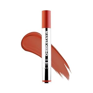 Sacheu Cheek STAY-N Liquid Blush for Cheeks — High Pigment, Buildable, Lightweight Cream Blush for Dewy & Radiant Flushed Cheeks — Long-lasting & Cruelty Free, I’m Hot