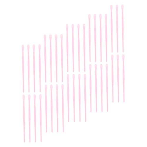 LOEFLIFA 80個 使い捨て耳かき 耳垢除去スティック 環境に優しい素材 軽量コンパクト 携帯便利 美容室や理容室向けパーソナル ランダムカラー