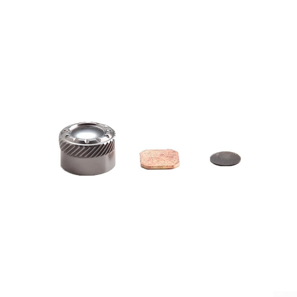YJDOORPLAY Bouton de frein mécanique en aluminium pour moulinet de pêche Daiwa Tatula série 100 150 200 300 400 - Moulinet de lancer d'appât noir (19 pour TATULA 100 Noir)