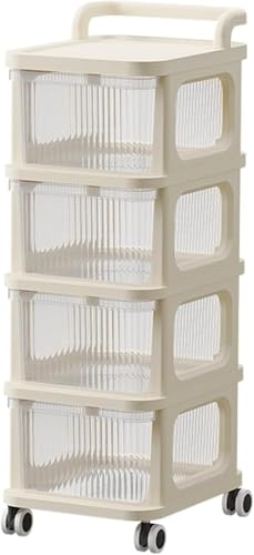 Bedding Home 4 Tier Stackable Storage Drawers | Large Storage Box...