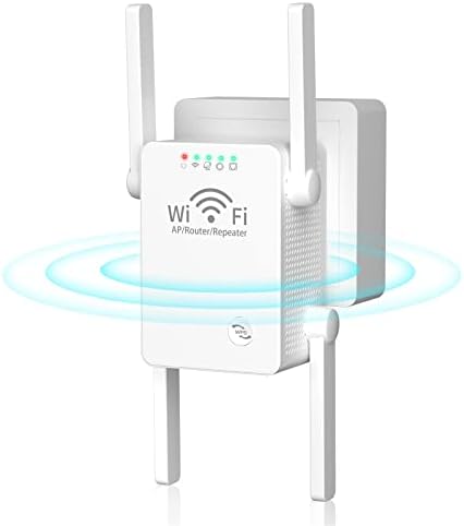 WiFi Extenders Signal Booster for Home, WiFi Extender 300Mbps, WiFi Booster, Wireless Signal Range Amplifier Covers Up to 3000 Sq.ft, WiFi Repeater, Internet Booster, Internet Extender
