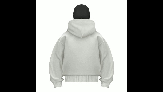 Balaclava Sweat Zippé Sweet Homme à Capuche Cagoule Hoodie