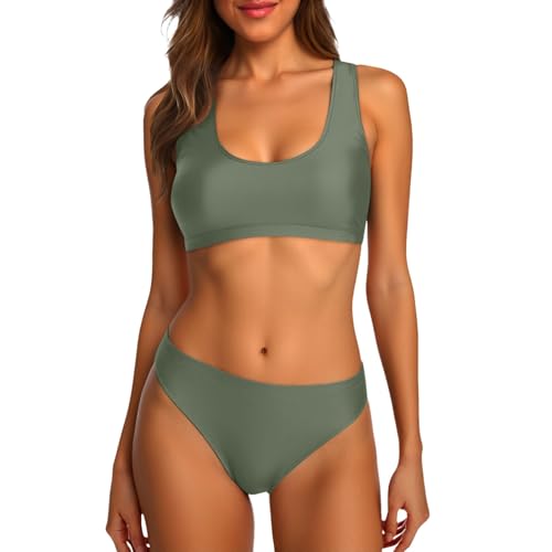 Trajes De Baño 2025 Dos Piezas Ba Mangas Alta Poco Enteros Sirena Mayor Bride Laterales Hipster Unidos Tricot Sujeción Euros Lola Mastectomizadas Conjuntos Mujere Tiendas