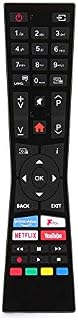 121AV - RM-C3338 Replacement Remote Control for Currys JVC RMC3338 30102235 RC43101P Smart LED TVs with Prime Video NetFlix Youtube Freeview F play Buttons