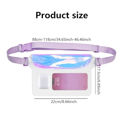 Pochette étanche pour téléphone portable protégeant de l'eau et du sable