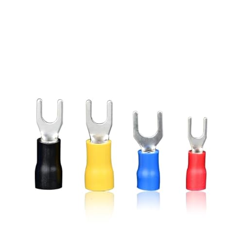 Borne de presse SV2-4/5/6 et cosse à fourche isolée pour câble AWG 22-10