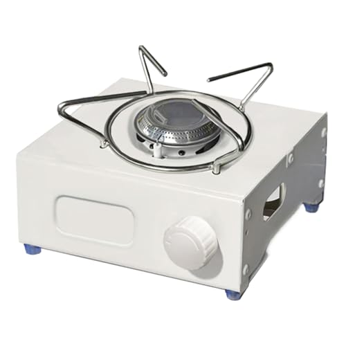 Hornillo de gas portátil, pequeña estufa de gas portátil para exterior, calefacción para cocina, para camping, senderismo, cocina, terraza, encimera, playa, autocaravana,