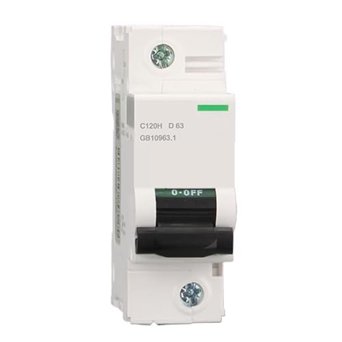 Disyuntor C120H 1P D 63A A9N19804 para evitar averías por picos de arranque en motores