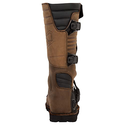 Msr Waterproof Adventure Motorcycle Boots Size 8 Brown thumb #2