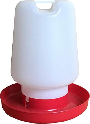 ARTEMA Bebedero plástico Resistente para Aves u Otros Animales (4 litros)