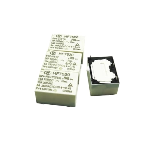 QPSYYO 2PCS HF7520 4PIN Relay 16A - Reliable Switching for Automotive and Industrial Applications,0408