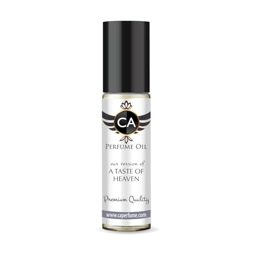 CA Perfume Impression of A Taste Of Heaven Unisex Fragrance Oil Oriental Fougere Scent Long Lasting Perfumes for Women &amp; Men Travel Size TSA Ready Mini Parfum Body Oil Roll-on 0.33 Fl Oz 10ml