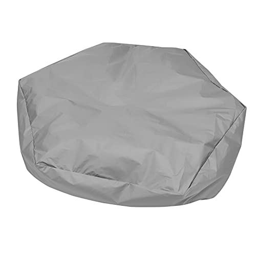 Happyyami Sandbox Sandbox Cover Hexagon Sandpit Cover Sandbox Pool Protection Cover with Drawstring for Outdoor Garden Sandbox Cover