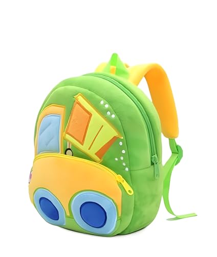 Image of Delicado Backpack for Kids, Cute Small Toddler Preschool Backpack Plush Cartoon Mini Bag for Children Nursery /School /Picnic /Travelling Bag for Baby Boy /Girl Age 1-5 Years