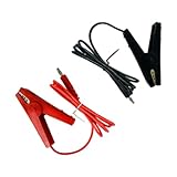 Ronyme Cable de conexión para Cerca eléctrica, Accesorios para Cerca eléctrica, Pinza de, Ligero, fácil instalación, Pinza de batería para Patio