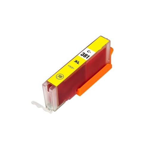 Cartouche BCI-381 Y jaune haute fidélité pour Canon PIXUS TR8630