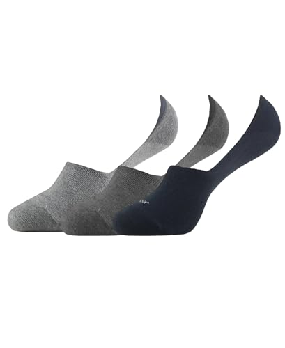 Image of Jockey 7099 Men Compact Cotton Elastane Stretch No Show Socks With StayFresh Treatment (Pack of 3)