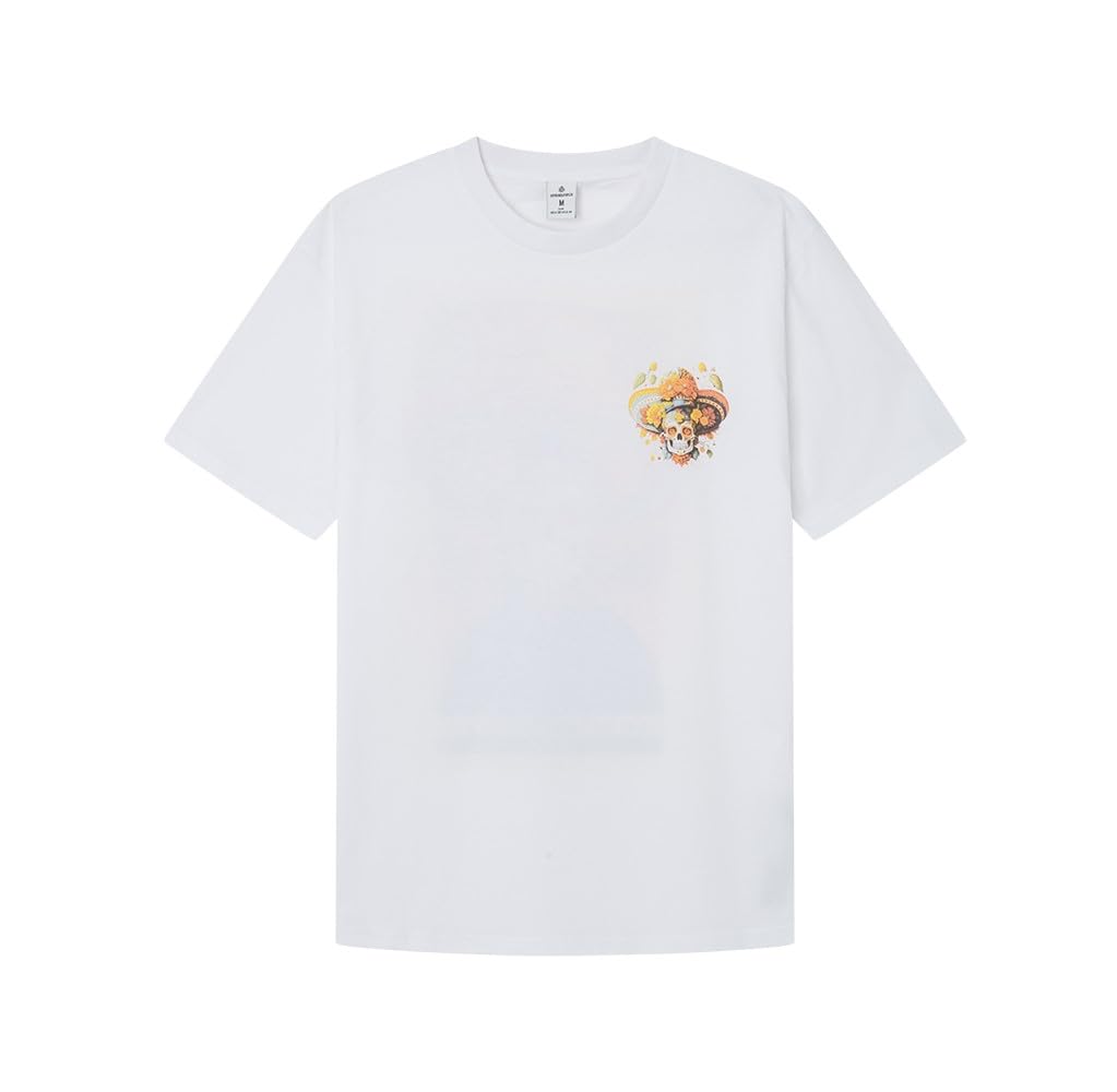 SPRINGFIELD Men's T-Shirt, White Standard, M