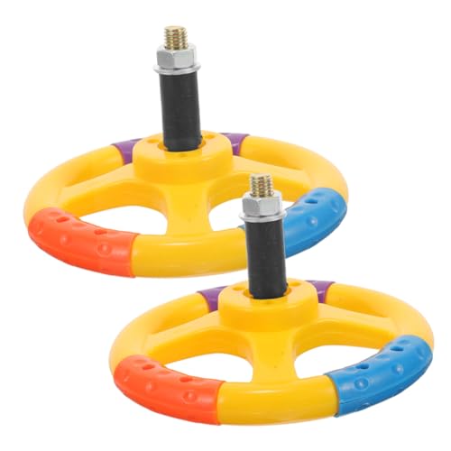 Luxshiny 2piezas Juguete De Volante Infantil Para Coche Balancín Volante De Simulado Accesorios De Coche Balancín