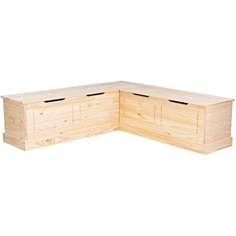 Linon Harris Backless Nook Bench Cover