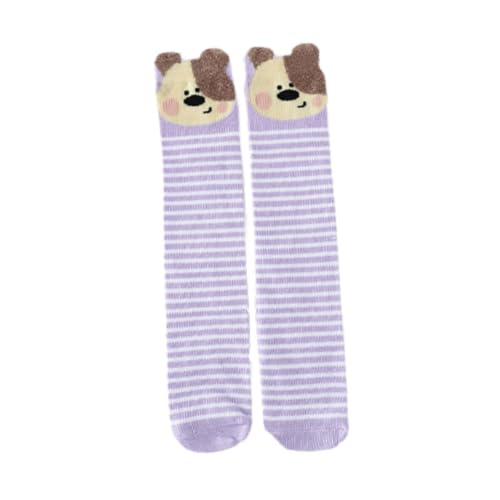 Knee High Socks for Girls, Fun Animal Design for Kids