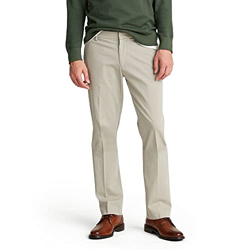 Pantalon Dockers City Tech droit stretch et respirant gris 30x30