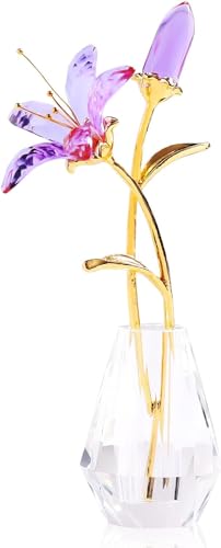 Crystal Lily Figurine