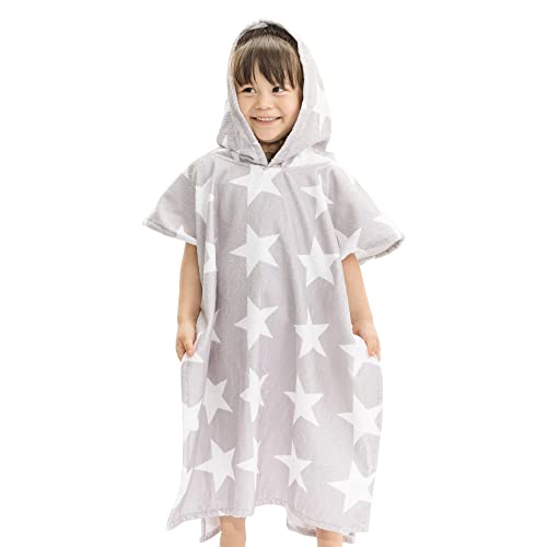 HOMELEVEL Kinder und Baby Badeponcho - Poncho Handtuch für Strand...