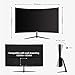 Gawfolk 32 inch 2K QHD(2560×1440P) 165Hz Curved Gaming Monitor,PC Screen, 1ms，FreeSync, 98% sRGB，178° Wide Viewing Angle，DisplayPort、HDMI, Wall Mount Compatible 100 * 100MM Wall - Black