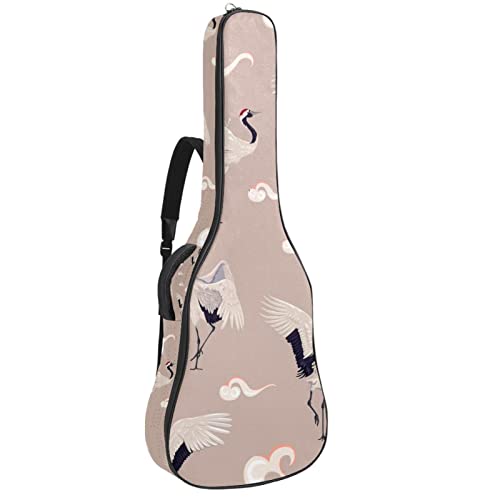 Housse guitare acoustique Happy Valentine's Day cadeau pour musicien